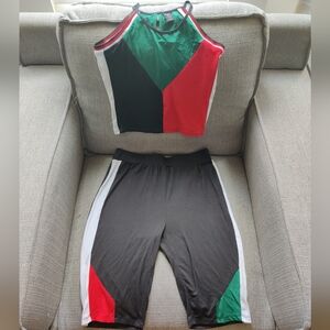 Revolution Green Athletic Top